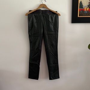 G by Giuliana Rancic Size S Faux Leather Pants